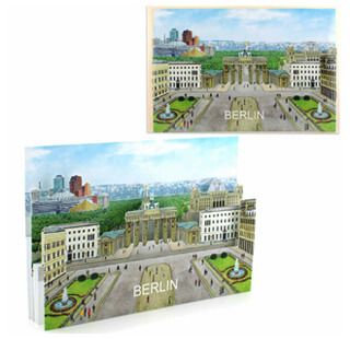 3D City cards