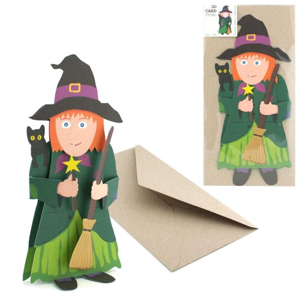 3D-Card Type Witch