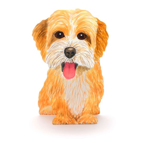 3D-Tierkarte Kleiner Hund