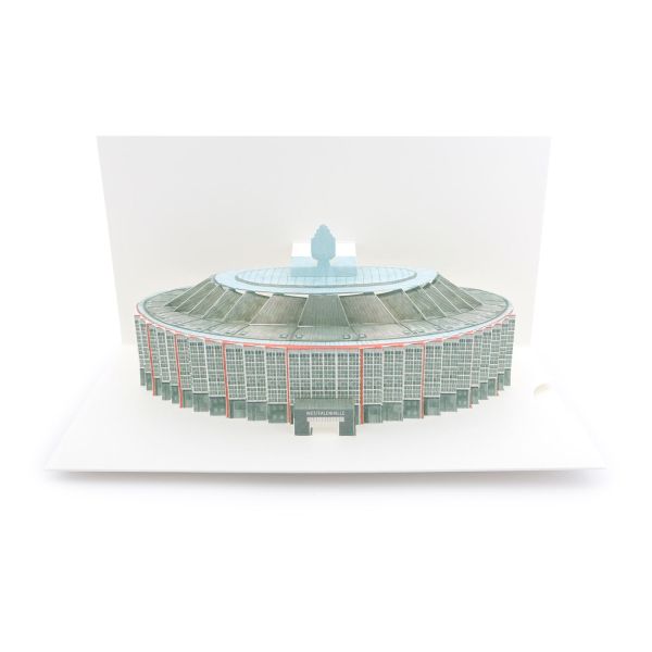 Pop-up-card  Westfalenhalle - Dortmund