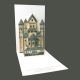 Pop-up-Karte der Klosterkirche Maria Laach
