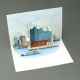 Pop up card of the Elbphilarmonie in Hamburg
