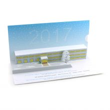 Pop up card for christmas greetings