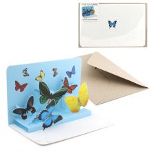 Pop-up-Karte Schmetterlinge