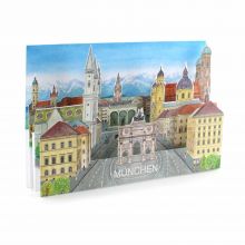 3D-Städtekarte München