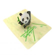 Pop-up-Karte Pandabär